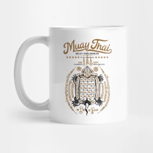 Classic Muay Thai Tattoo Turtle Mug